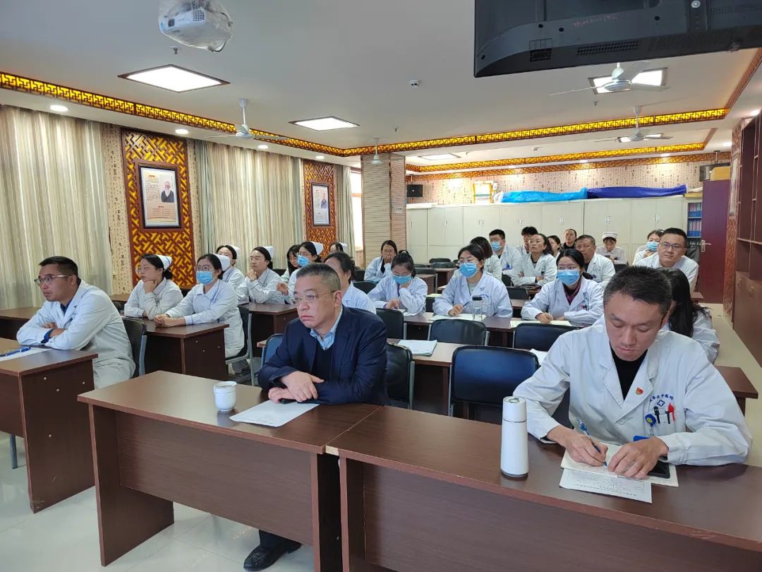 九色视频
组织开展了高质量发展重点项目--太原市褥疮诊疗康复中心进修人才培养专题汇报会